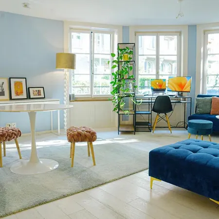 Apartment Stylish Garden-gem By Lake: Pet-friendly & Zurich