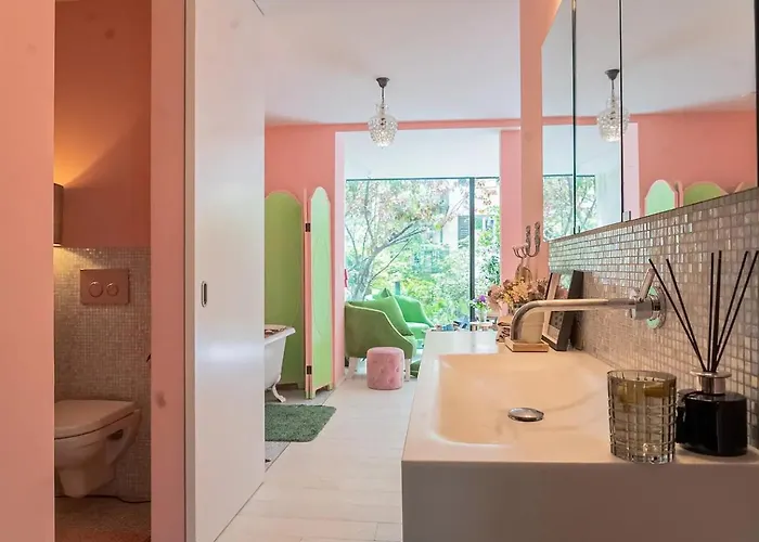 アパート Stylish Garden-gem By Lake: Pet-friendly & チューリッヒ